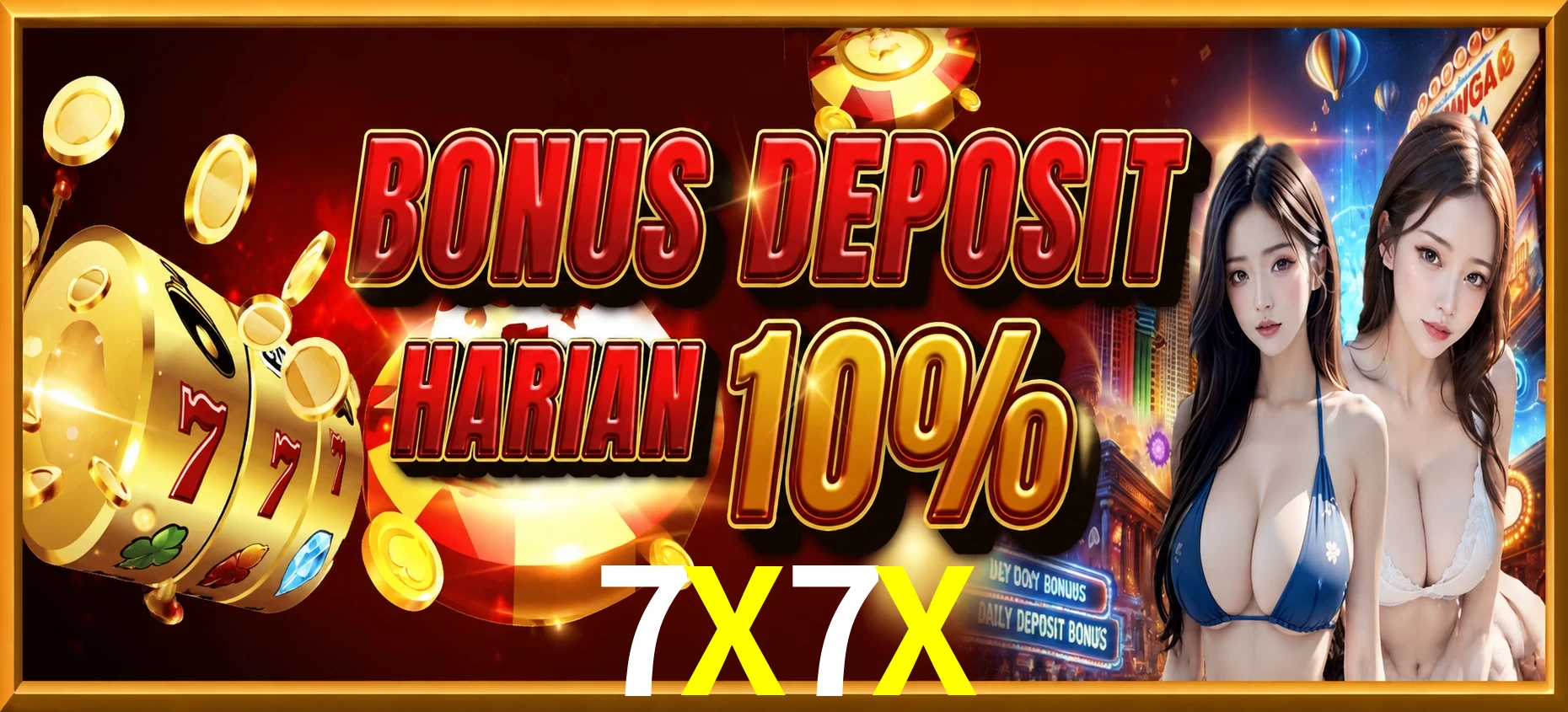 Plataforma 7X7X - cassino e apostas